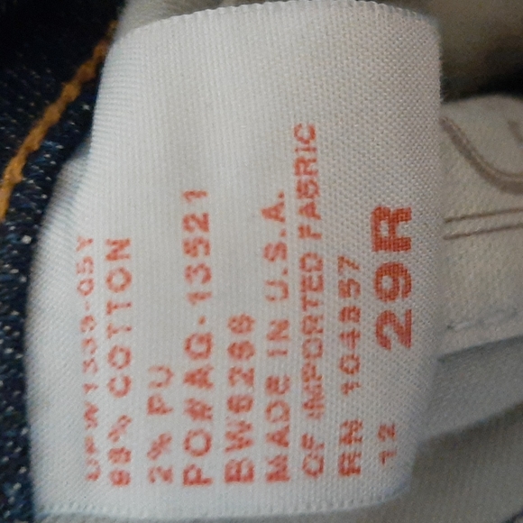 Adriano Goldschmied Stilt Roll Up Jeans Made in the USA Size 29 - Picture 4 of 5